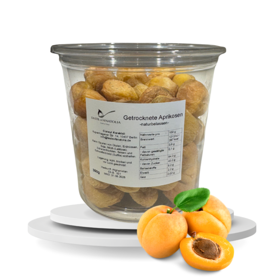 Getrocknete Aprikosen -naturbelassen- 350g